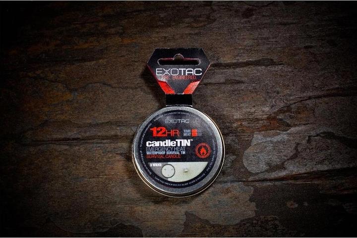 Image du produit Exotac CandleTin à combustion rapide