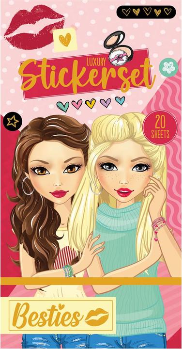 Produktbild Besties Luxus-Stickerbuch, 20 Blatt