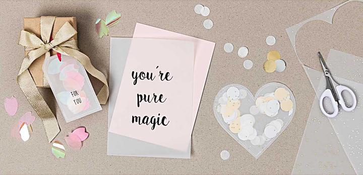 Immagine prodotto Rico Design Carta trasparente "Dots (113 g/m², 12 x)