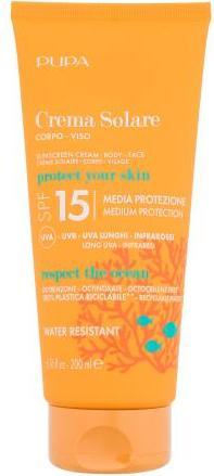 Actual product image Pupa Milano Sunscreen Cream (Suntan cream, SPF 15, 200 ml)