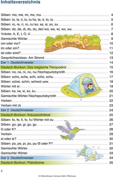 Produktbild Das Übungsheft Deutsch 1 (Deutsch, Stefanie Drecktrah, Heike Treiber, Eve Jacob, 2023)