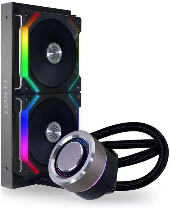 Actual product image Lian-Li GALAHAD 240 SL v2, complete water cooling system, ARGB
