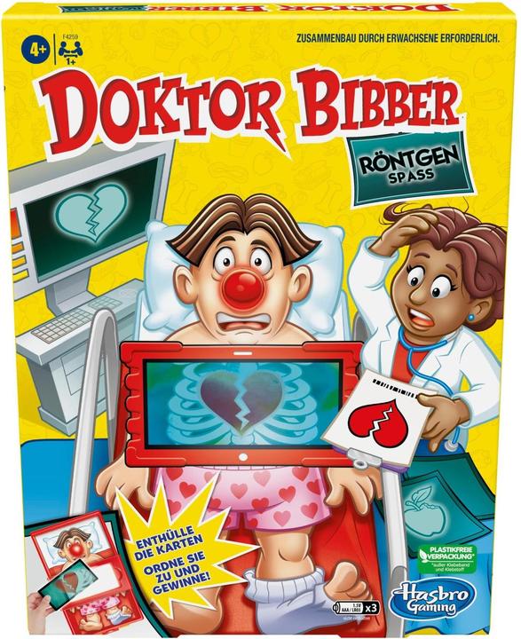Immagine prodotto Hasbro Gaming Gioco per bambini Doctor Bibber - divertimento ai raggi X (Tedesco)
