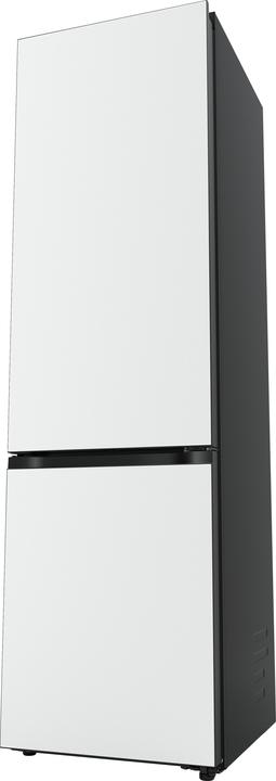 Immagine prodotto LG GBB72BM9DQ Frigorifero combinato, Classe D, 387L, Wi-Fi, Wine Rack, Vetro bianco satin (384 l)