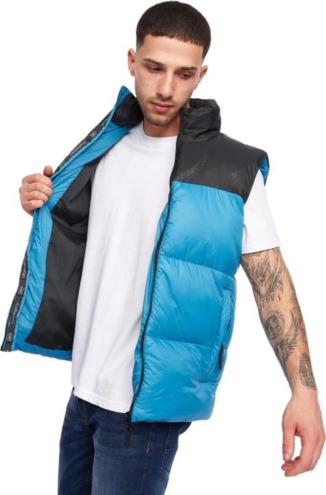 Actual product image Crosshatch Mens Demerley Contrast Panel Gilet (L)
