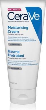 Label énergétique CeraVe Moist Cream refill anglais français (Lait pour le corps, Gel pour le corps, Lotion pour le corps, 473 ml)
