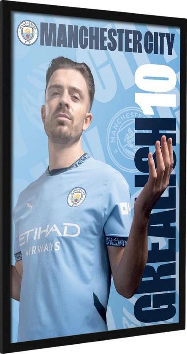 Actual product image Manchester City FC Jack Grealish Poster (91 x 61 cm)