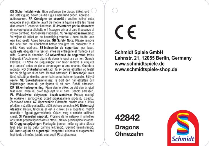 Actual product image Schmidt Spiele SSP Dragons, Ohnezahn, 30 cm 42842 (30 cm)