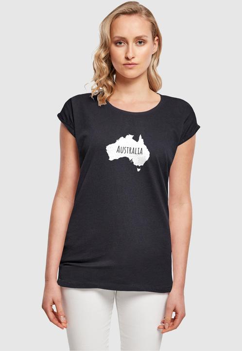 Actual product image Merchcode Ladies Australia X Extended Shoulder Tee - 116405 (M)
