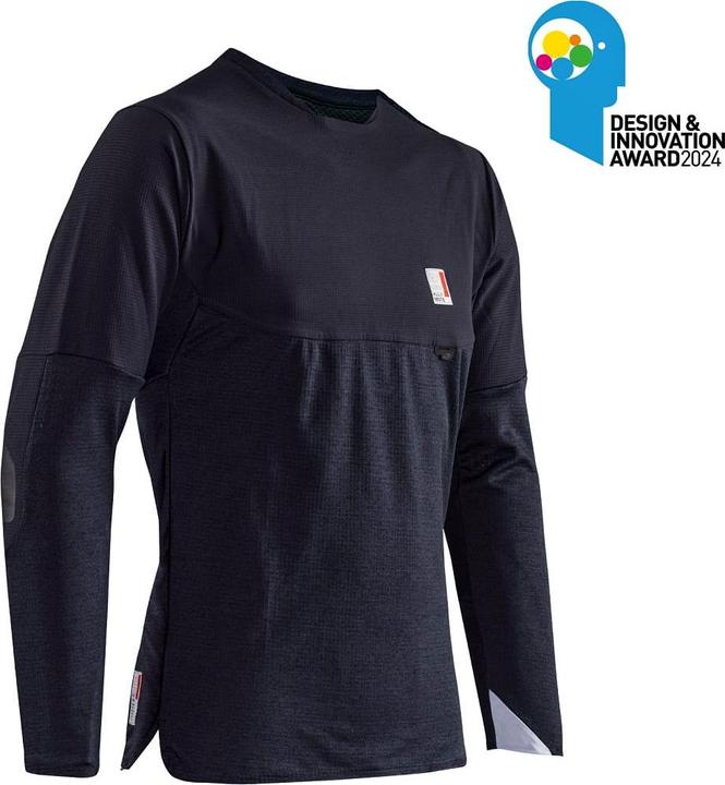 Actual product image Leatt Jersey MTB AllMtn 5.0 - Black (L)