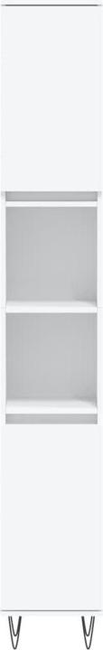 Image du produit VidaXL 3-tlg. Badmöbel-Set Weiss Holzwerkstoff, Farbe: Weiss