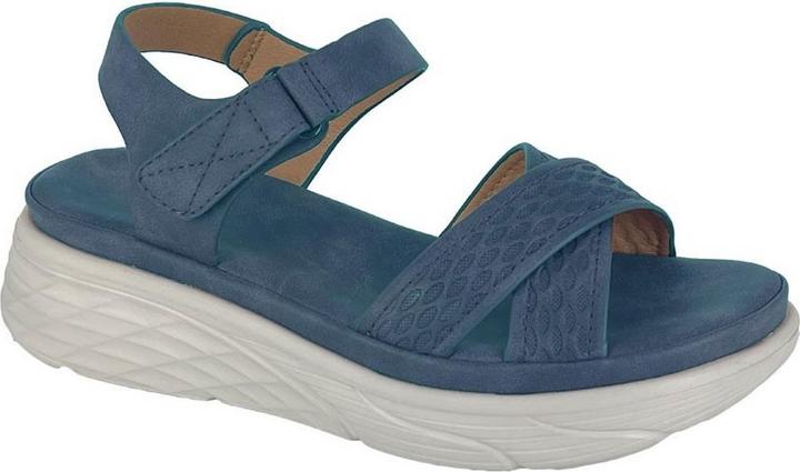 Actual product image Cipriata Womens/Ladies Katia Crossover Wedge Sandals (38)