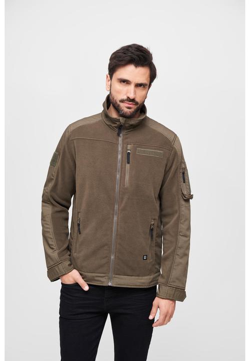 Produktbild Brandit Fleece Ripstop Outdoorjacke Grösse XL Farbe Oliv (XL)
