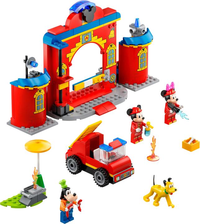 Immagine prodotto LEGO La stazione dei pompieri e il camion dei pompieri di Topolino (10776, LEGO Disney)