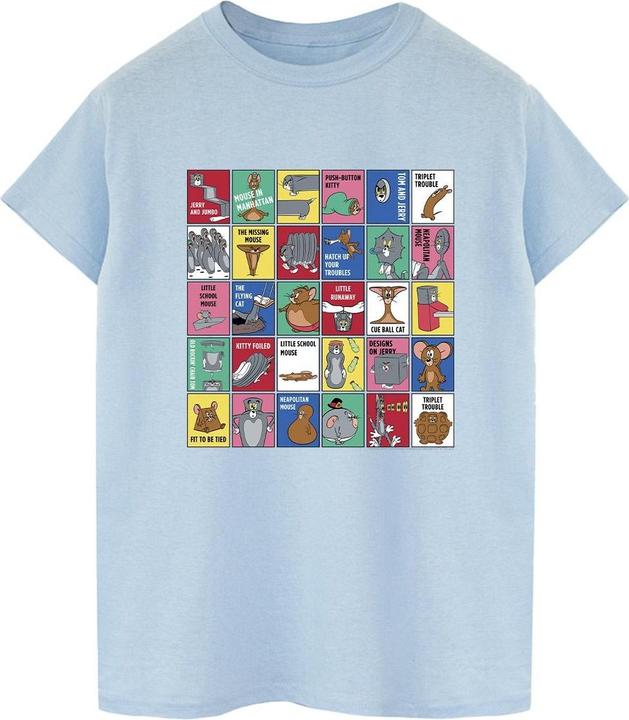Immagine prodotto Tom & Jerry Grid Squares Maglietta Uomo (L)