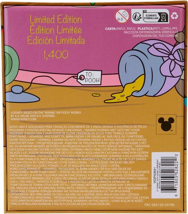 Produktbild Loungefly Disney by Ansteck-Pins Winnie the Pooh Honey Present 3" Limited Edition 8 cm