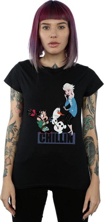 Immagine prodotto Disney Wreck It Ralph Elsa And Vanellope Maglietta Donna (M)