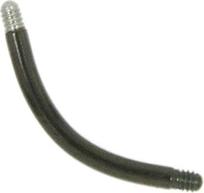 Immagine prodotto Bijouteria Barretta piercing (Acciaio chirurgico 316L, Rivestimento PVD (nero))