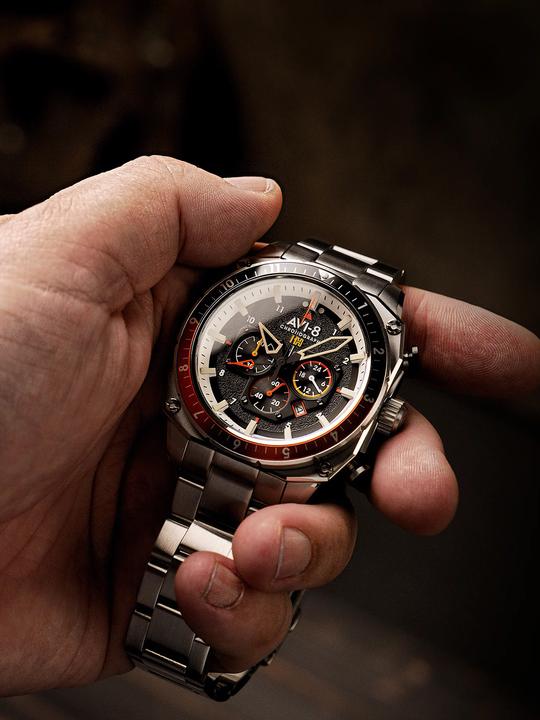 Immagine prodotto AVI-8 AV-4100-11 Hawker Hunter a doppio tempo (Cronografo)