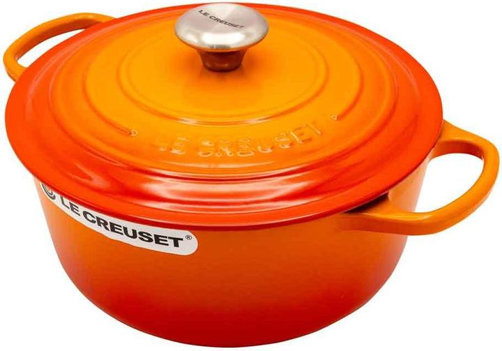 Produktbild Le Creuset Signature (26 cm, Bräter + Schmortopf, Gusseisen)