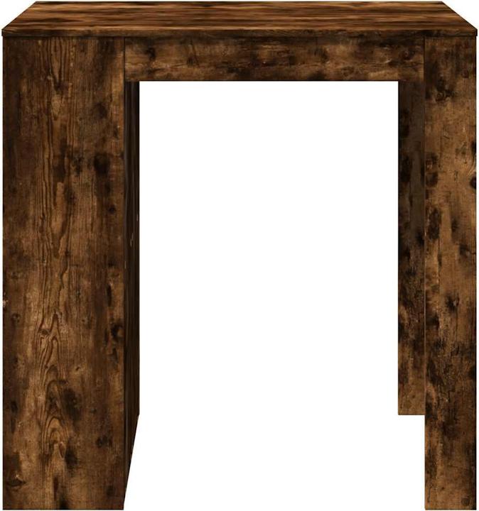 Produktbild VidaXL Bartisch Stehtisch Tresentisch Küchentisch Räuchereiche Holzwerkstoff