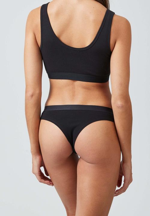 Image du produit Snocks Slip brésilien avec ceinture élastique (S, Lot de 3)
