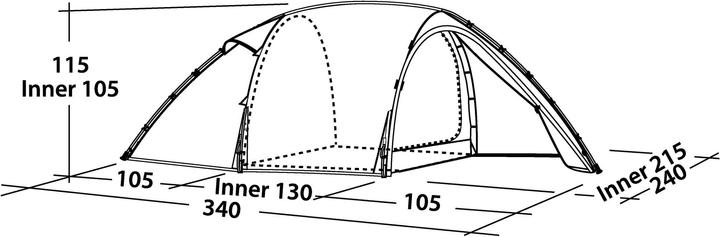 Produktbild Robens Raptor (Tunnelzelt, 2.99 kg, 2 Personen)