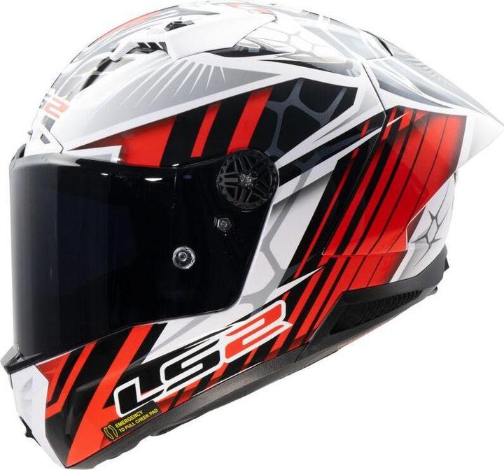 Actual product image LS2 FF805 THUNDER GP REPLICA PEROLARI Integralhelm weiss-rot L (L)