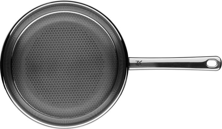 Produktbild WMF Edelstahlpfanne Bratpfanne 24cm Wabenboden Profi Resist Induktion beschichtet (24 cm, Bratpfanne, Aluminium, Edelstahl)