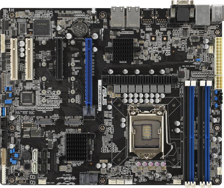 ASUS P12R-E/10G-2T LGA1200 ATX Server MB 4xDDR4 2xM.2 8xSATA (LGA 1200, Intel C256, ATX)