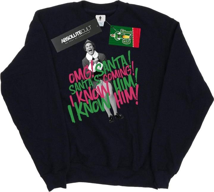 Elf Santa's Coming Sweatshirt (L)