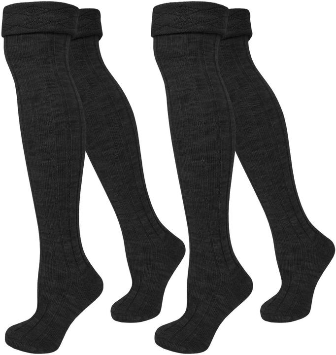 Image du produit Normani 2 paires de surbottes côtelées avec revers (lot de 2, 39 - 42)