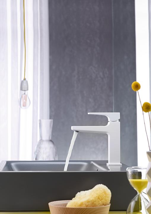Actual product image hansgrohe Metropol washbasin mixer (matt white)