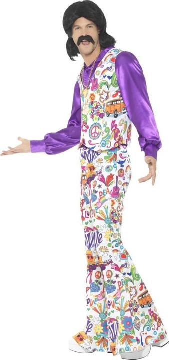 Image du produit Smiffys Costume de hippie groovy des années 60 (hommes) (L)