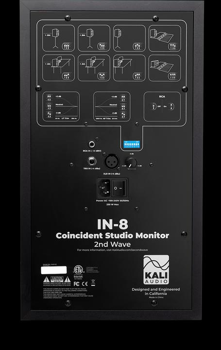 Immagine prodotto Kali Audio Monitor da studio IN-8 2nd Wave (Attivo, 1 pz.)