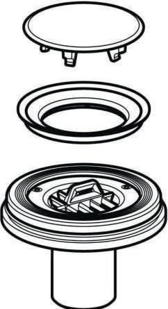 Image du produit Geberit Ecoulement de receveur de douche 154.032.00.1 pour receveur de douche Setaplano, installatio