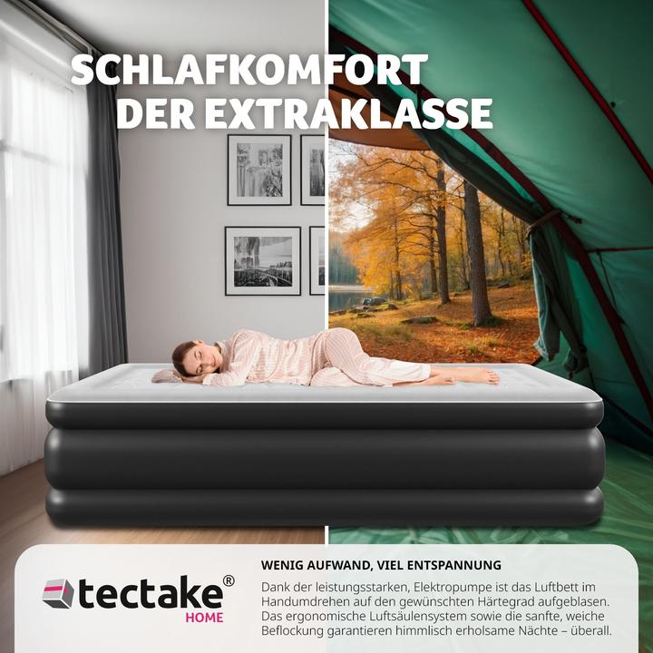 Actual product image tectake Inflatable Mattress AirDreams with Electric Pump