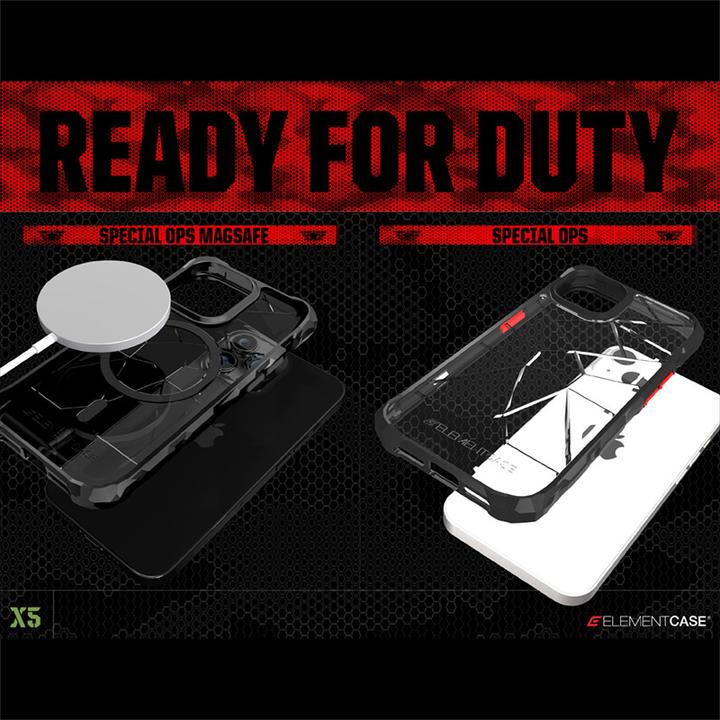 Immagine prodotto Element Case Special Ops MagSafe per (Apple iPhone 14)