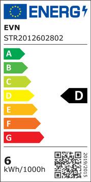 Energie-Label EVN LED-Lichtband (Weiss, 500 cm, Indoor)