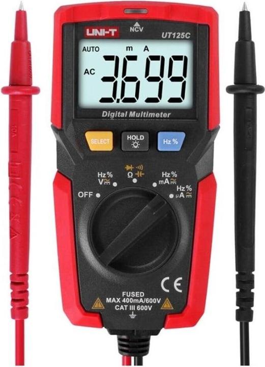 Immagine prodotto Berrybase UNI-T, UT125C, multimetro digitale tascabile