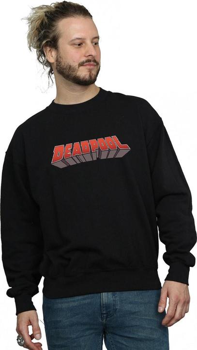 Image du produit - Sweat DEADPOOL TEXT LOGO - Homme (S)