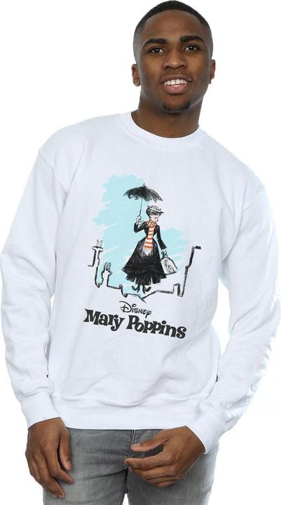 Produktbild Disney Mary Poppins Rooftop Landing Colour Sweatshirt (4XL)
