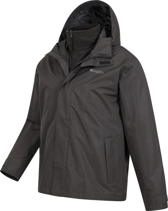 Actual product image Mountain Warehouse Mens Fell II 3 in 1 Jacket (XL)