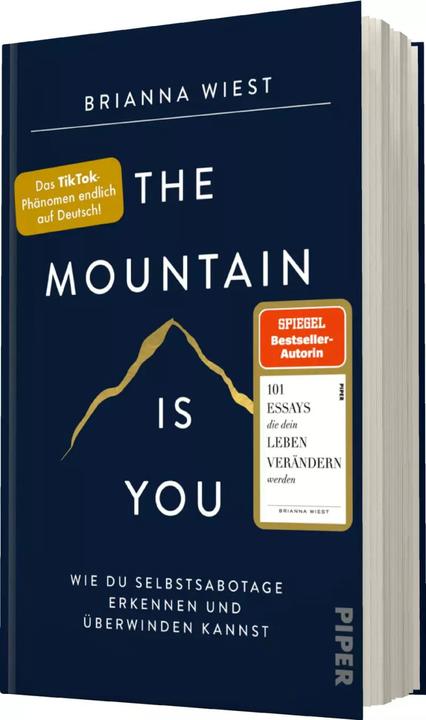 Actual product image The Mountain Is You (German, Brianna Wiest, Renate Grasstat, 2022)