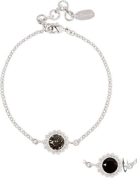 Produktbild Steinkult Armband "Sheila" (20 cm, Messing, Kristallstein, 925 Sterling Silber versilbert)