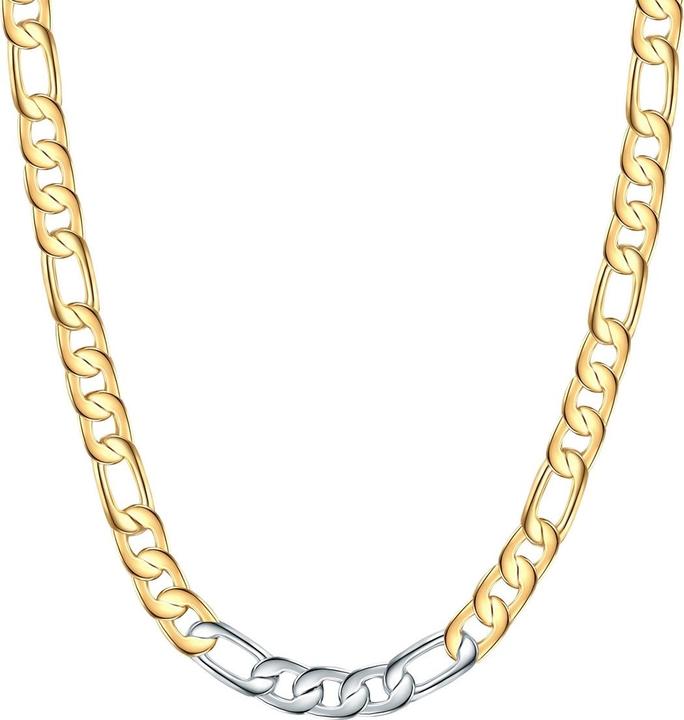 Produktbild Yokoamii Damen Messing silber/gelbgold 43,0 cm Basiskette + 5,0 cm Verlängerung - 30124 (Messing, 43 - 48 cm)