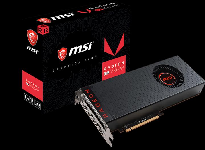 Image du produit MSI Radeon RX Vega 56 8G (8 Go)