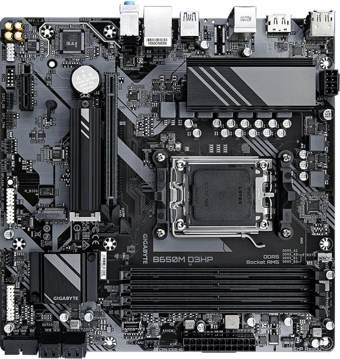 Produktbild Gigabyte B650M D3HP (AM5, AMD B650, mATX)