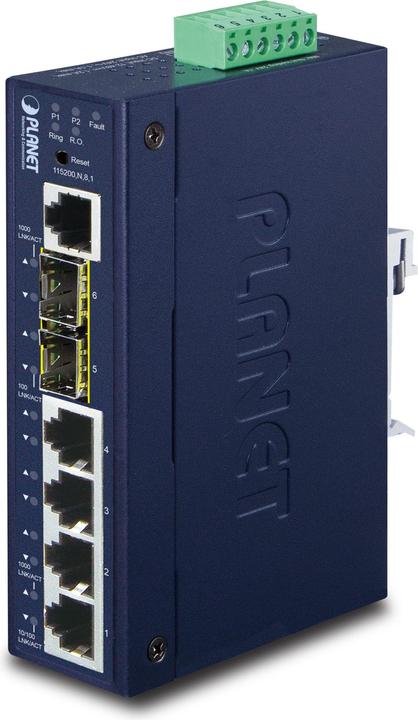 Actual product image Planet IGS-5225-4T2S (6 Ports)