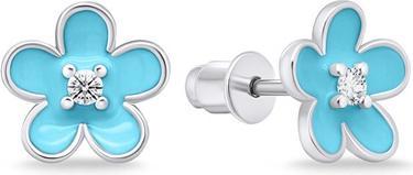 Produktbild Brilio Silver - Matching silver earrings Flowers EA709WLB